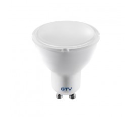 
                  GTV ŻARÓWKA LED SMD 2835 CIEPŁA BIAŁA 3000K GU10 3W 220LM LD-NGU10P-3W